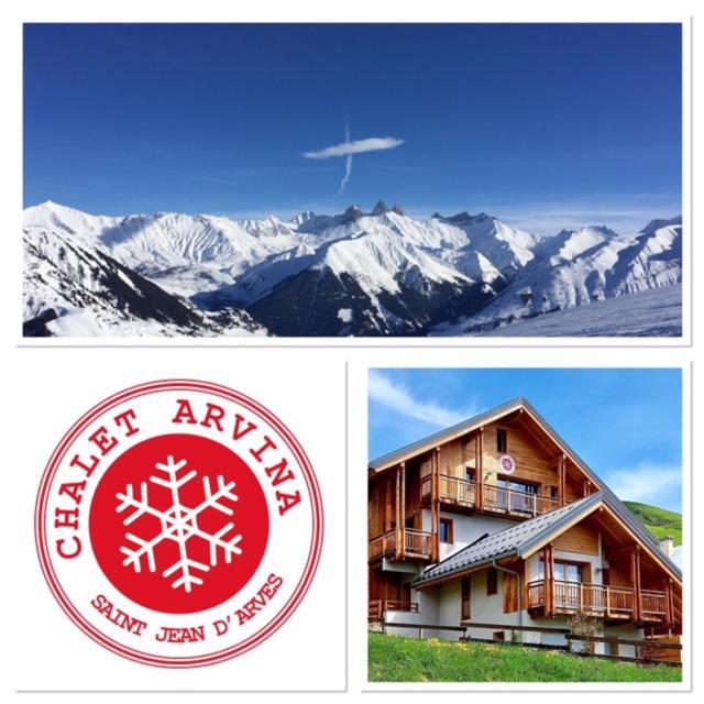 الشقق الفندقية سان-جان-دارففي  Chalet Arvina المظهر الخارجي الصورة